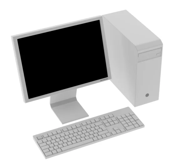 3D dator set — Stockfoto