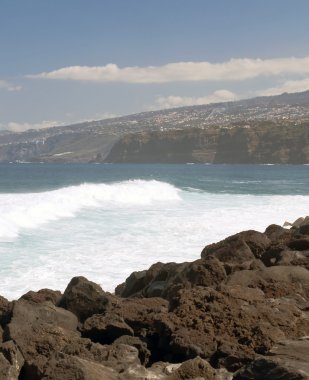 Beach with waves