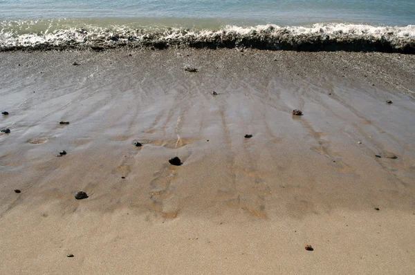 모래 파도 소용돌이 — 스톡 사진
