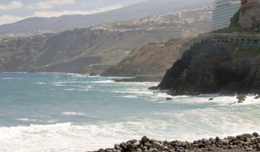 Beach with waves