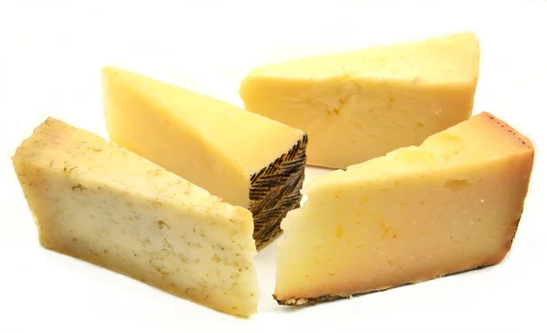 Geschnittener Käse — Stockfoto
