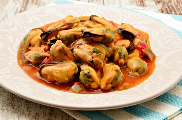 stock image Mussel stew