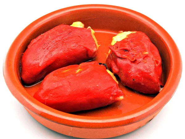 Piquillo papryki — Zdjęcie stockowe