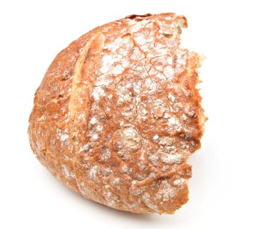 Bread cut in half clipart