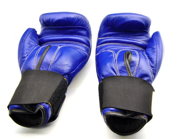 Två boxhandskar — Stockfoto