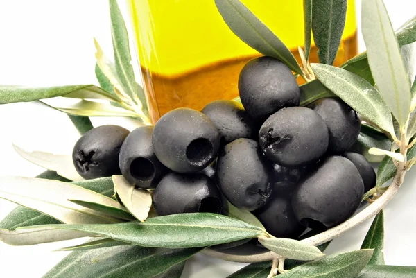 Деякі чорними оливками — стокове фото