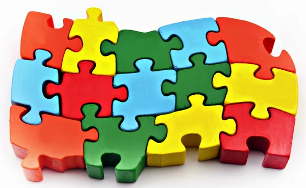 Kilka puzzli — Zdjęcie stockowe