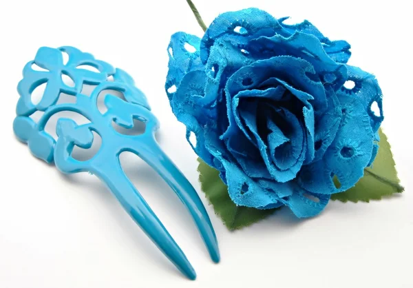 Comband modré květy — Stock fotografie
