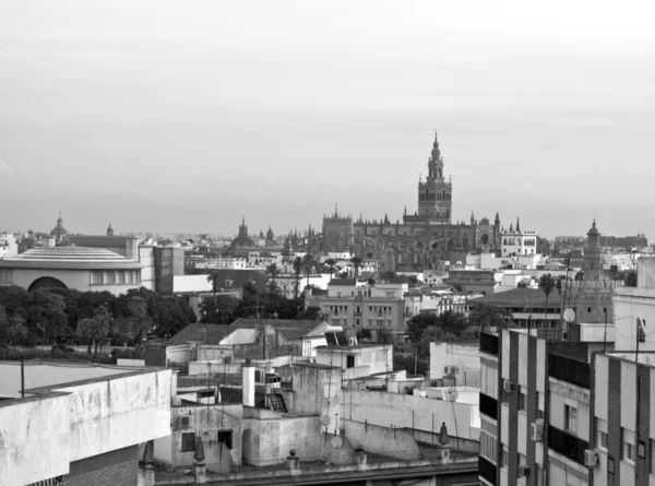Vista aérea de la ciudad de Sevilla —  Fotos de Stock