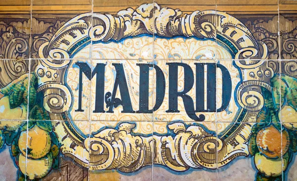 Madrid - Stock-foto