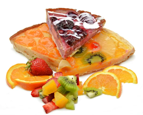 Tortas de frutas — Foto de Stock