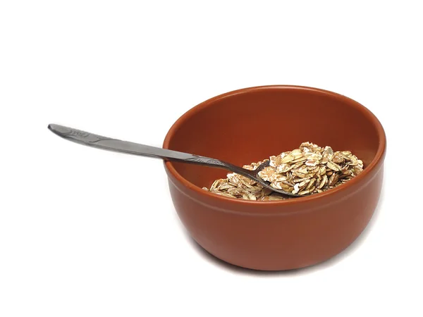 Porridge sur une assiette — Photo
