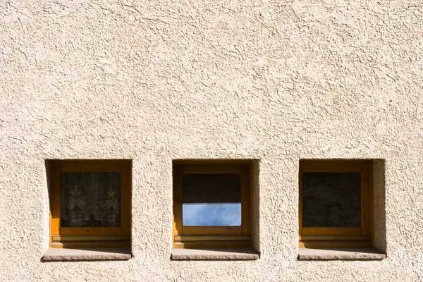 Fenêtres carrées — Photo