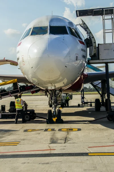 Aircraft service — Stock Photo, Image