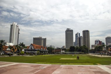 Merdeka square, Malaysia clipart