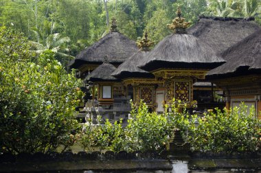 Balinese temples clipart