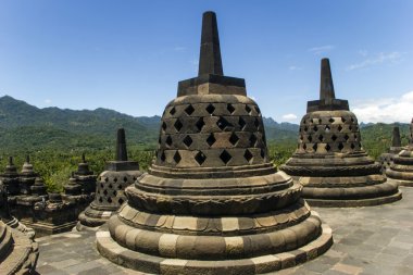 borobodur - Budist tapınağı