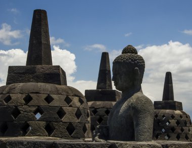 borobodur - Budist tapınağı