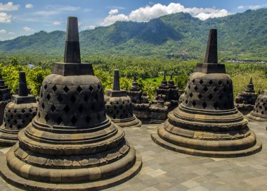 borobodur - Budist tapınağı