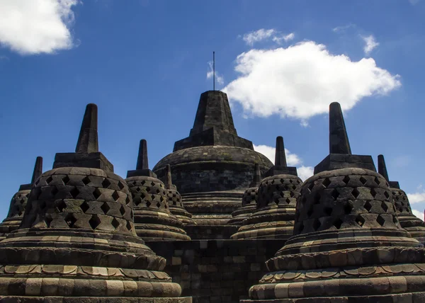 Borobodur - templo budista —  Fotos de Stock
