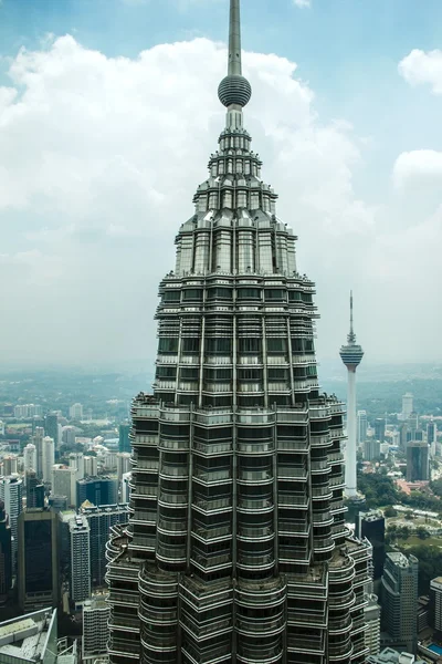 Topo da torre Petronas — Fotografia de Stock