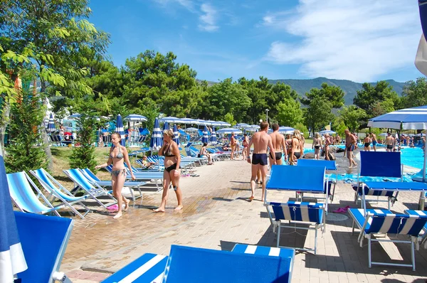 stock image in an aqua park