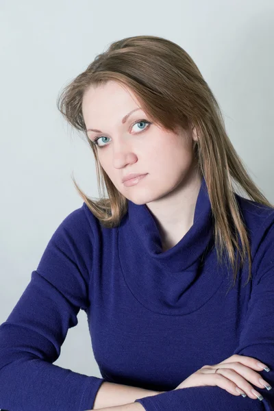 stock image Portrait of the business girl