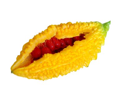 beyaz izole meyve Hint nar