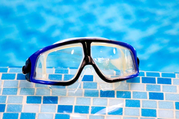 Maska nurkowa basen — Zdjęcie stockowe