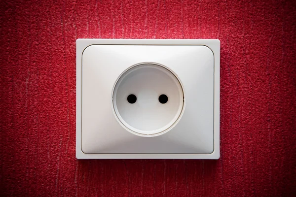 The socket in a wall — Stock Photo, Image