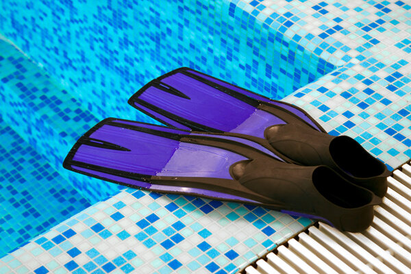 Flippers for diving