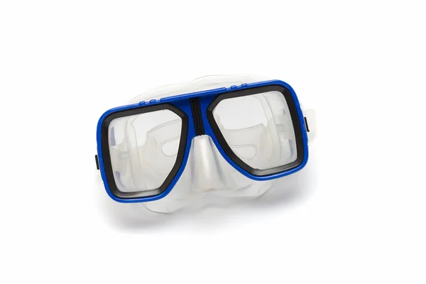Mavi dalış maske — Stok fotoğraf