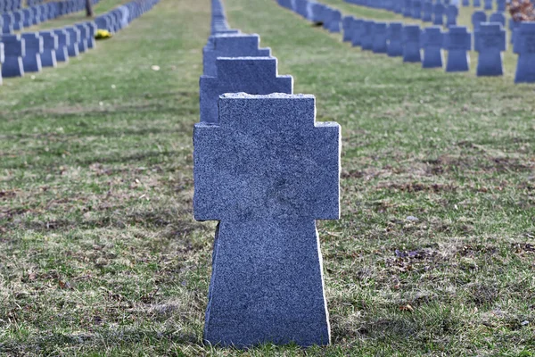 Hroby vojáků — Stock fotografie