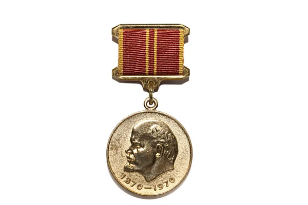 Medalla para el trabajo desinteresado 1870 - 1970 — Foto de Stock