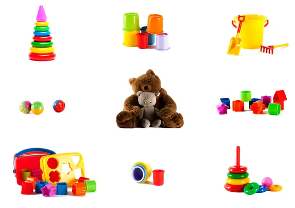 Brinquedos diferentes — Fotografia de Stock