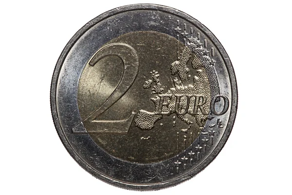 Moneda de dos euros —  Fotos de Stock