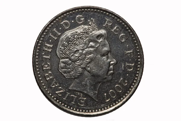Moneda de cinco peniques — Foto de Stock