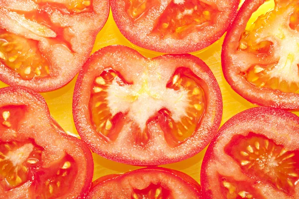 Tomato pieces — Stock Photo, Image