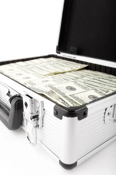 ドルのスーツケース — ストック写真