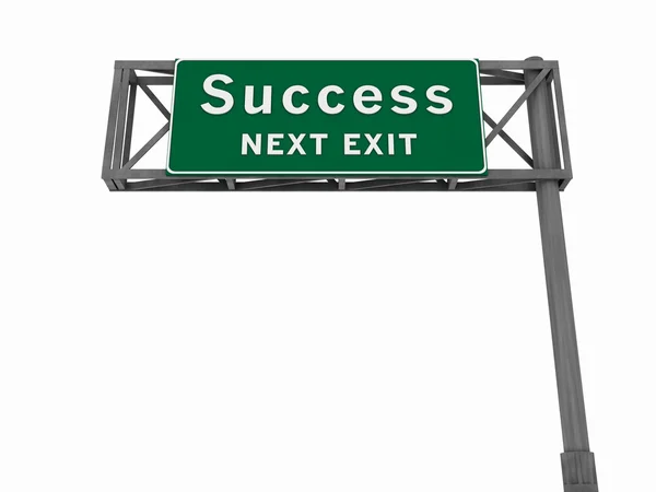 Success - Freeway Sign — Stock Photo, Image