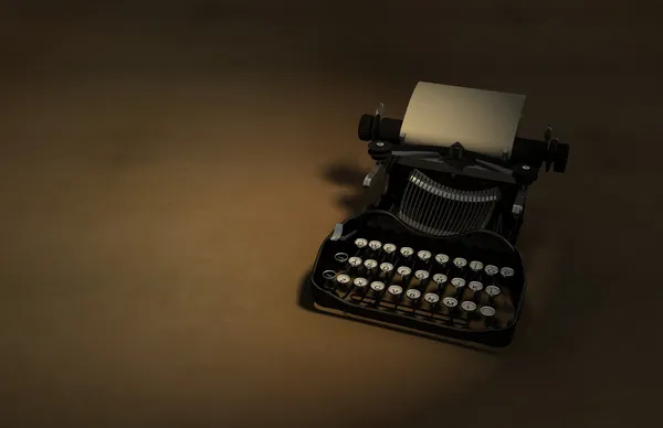 古董打字机 — 图库照片