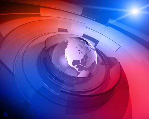 World Globe 3D Design Background — Stock Photo, Image