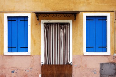 Burano Adası yakınlarında Venedik