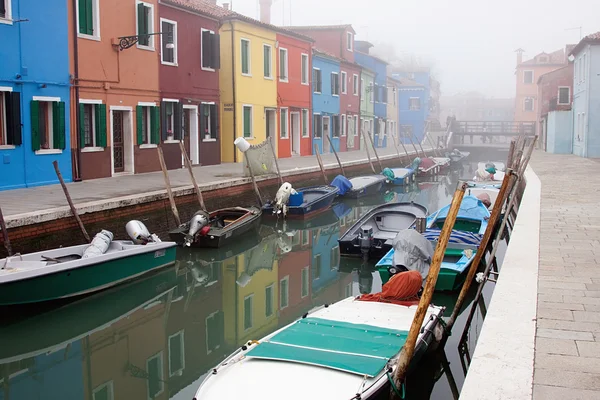Бурано недалеко от Венеции — стоковое фото