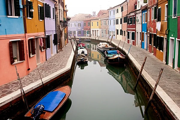 Isla de Burano cerca de Venecia — Foto de Stock
