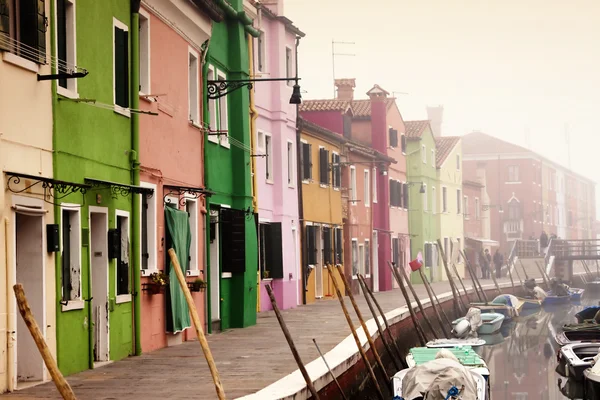 Burano Adası yakınlarında Venedik — Stok fotoğraf