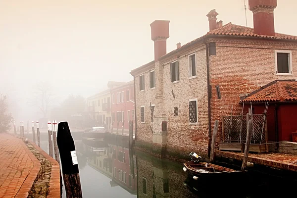 Huis in eiland torcello, Italië — Stockfoto