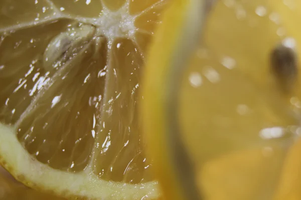 클로즈업 레몬 — 스톡 사진