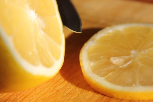 클로즈업 레몬 — 스톡 사진