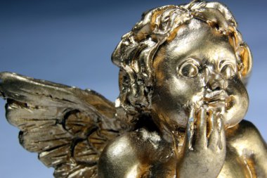 Guardian angel in Gold